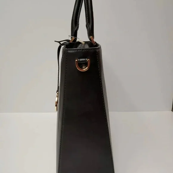 ❌Sold❌NEW Michael Kors Jessie Large Black Top Zip Tote Bag Handbag MSRP - Picture 4 of 8